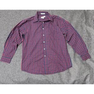 Sun River Clothing Co Men's M Plaid Long Sleeve Shirt